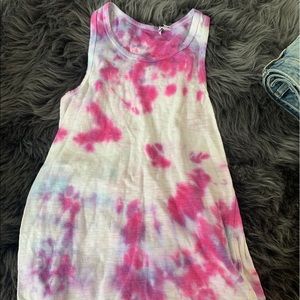 Tie dye tank top